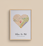 Карта "Къде се срещнахме"