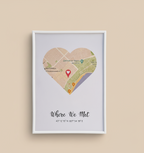 Карта "Къде се срещнахме"