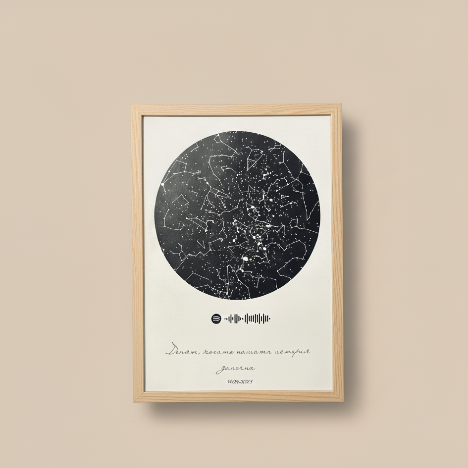 Карта "Спомени в звездите"