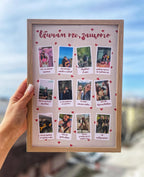 Колаж „Обичам те, защото..."